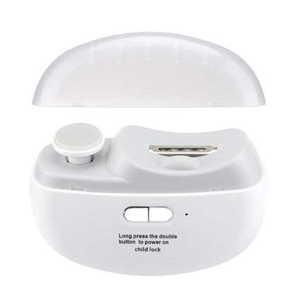 Revolutionary Electric Nail Clipper and Polisher - Rechargeable Automatic Nail Trimmer for Effortless Manicure at Home or On-the-Go