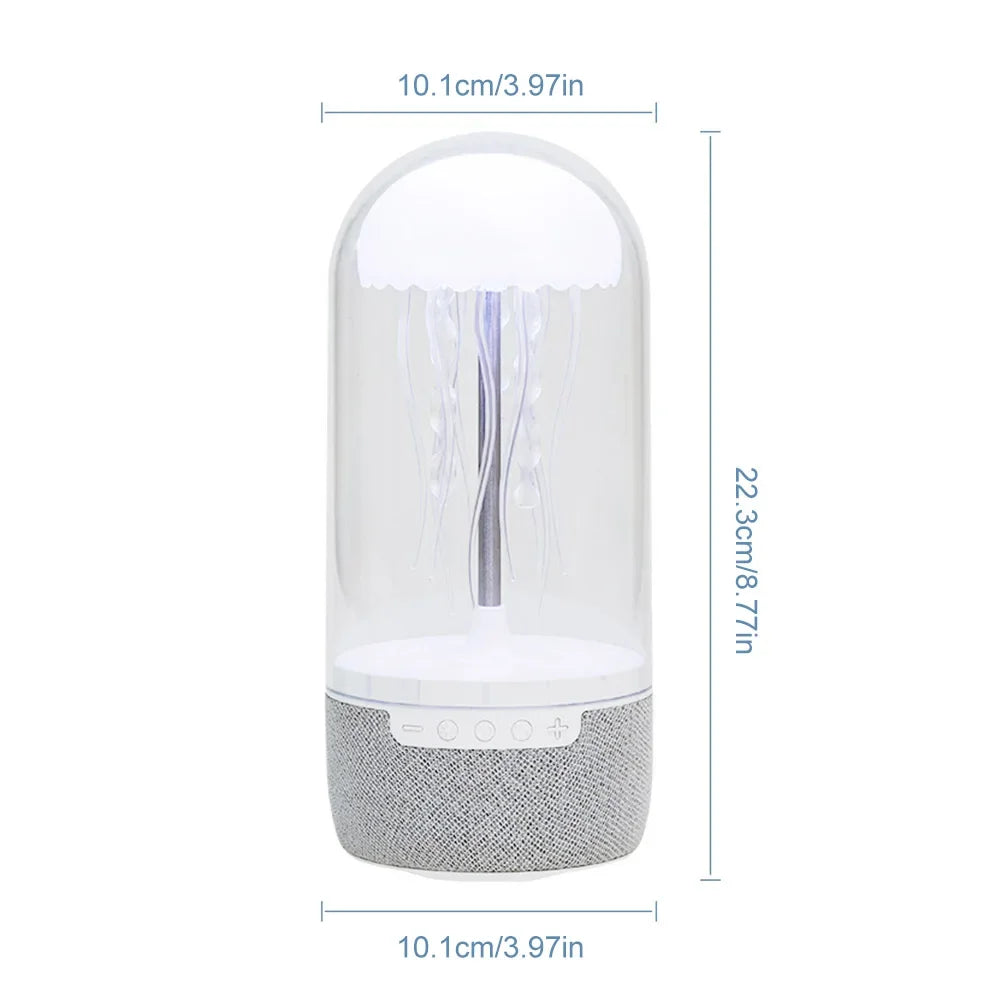 Transform Your Space with the Jellyfish Bluetooth Speaker - Color-Changing LED Mood Light for Ultimate Relaxation and Style