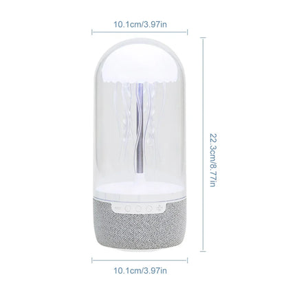 Transform Your Space with the Jellyfish Bluetooth Speaker - Color-Changing LED Mood Light for Ultimate Relaxation and Style