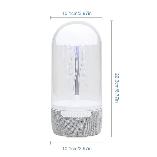 Transform Your Space with the Jellyfish Bluetooth Speaker - Color-Changing LED Mood Light for Ultimate Relaxation and Style