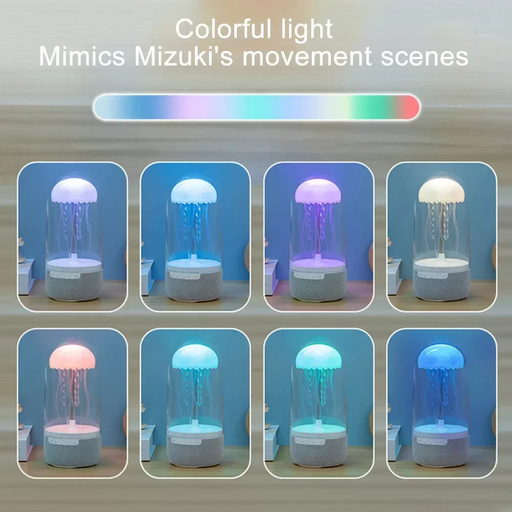 Transform Your Space with the Jellyfish Bluetooth Speaker - Color-Changing LED Mood Light for Ultimate Relaxation and Style