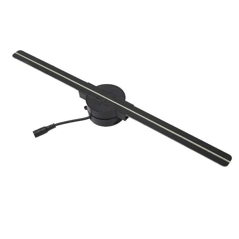 Revolutionary 3D Hologram Fan Projector - Captivating Advertising Display Light for Stores, Bars, Parties, and Holidays
