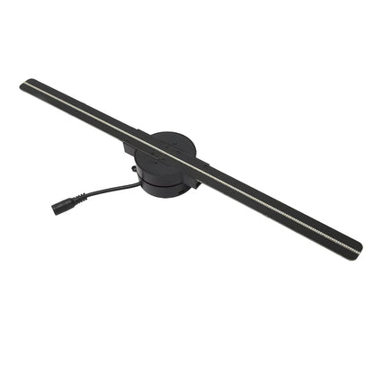 Revolutionary 3D Hologram Fan Projector - Captivating Advertising Display Light for Stores, Bars, Parties, and Holidays